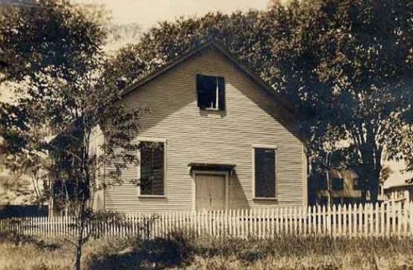 Amesbury MA Friends Meeting House Postcard from 1911