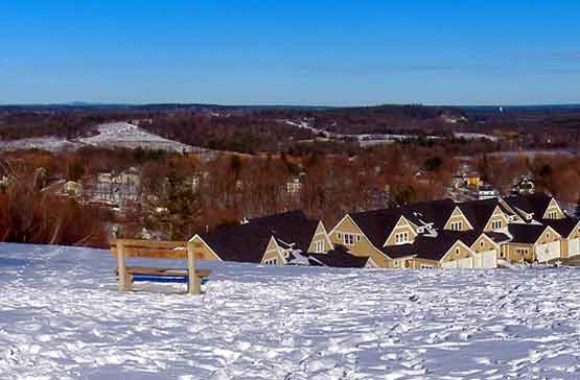 Amesbury MA View Northeast From Powwow Hill