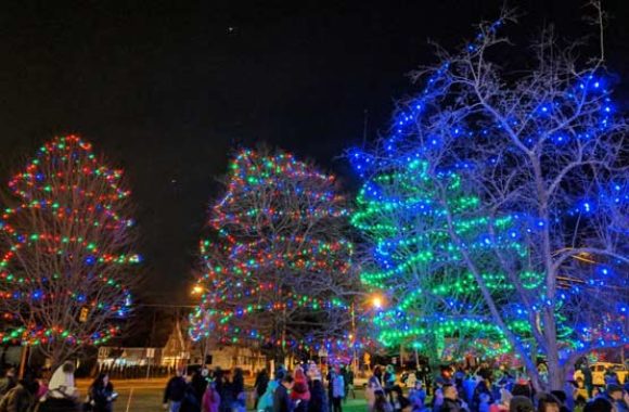 Billerica MA Billerica Town Common District Christmas Lights