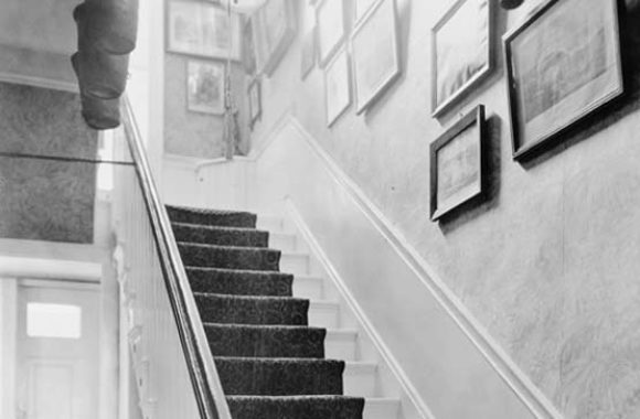 Chelmsford MA Historic Fiske House Main Stairway