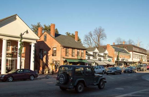 Concord MA View of Concord Main Street