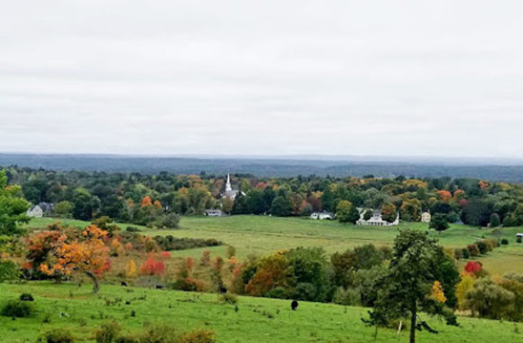 Groton MA View from Bancroft Castle a top Gibbet Hill