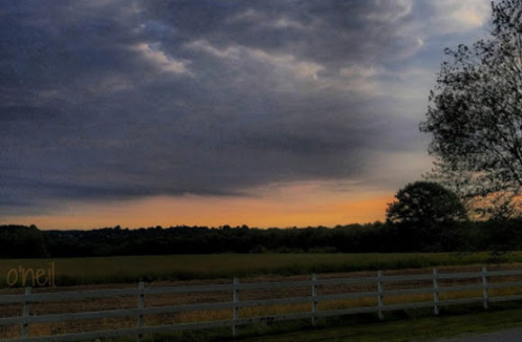 Haverhill MA Tattersall Farm at Night