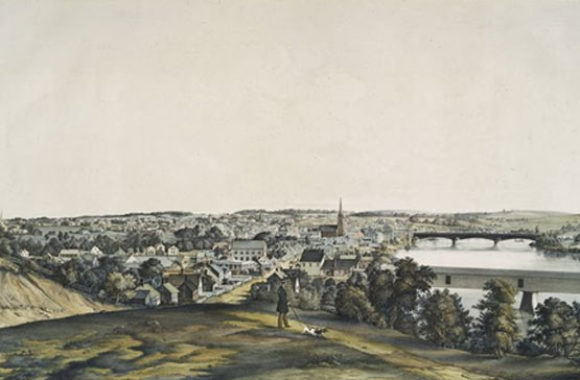 Haverhill MA View of 1850