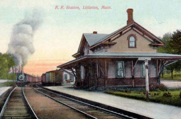 Littleton MA 1879 Littleton Train Depot