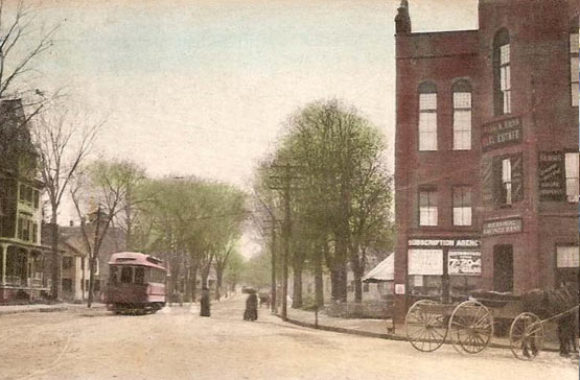 Merrimac MA Merrimac Square in 1911