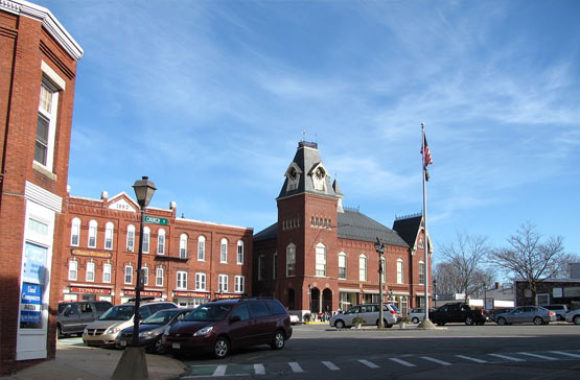 Merrimac MA Town Hall on the Square