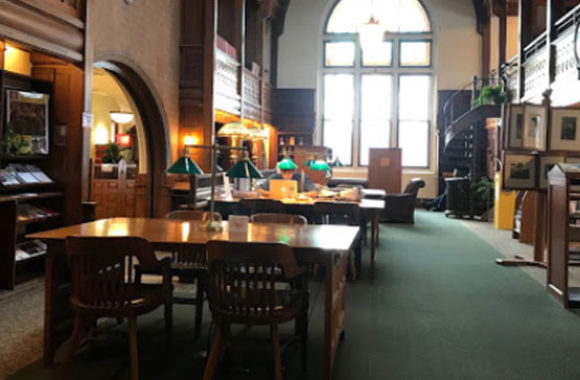 Methuen MA Nevins Memorial Library Inside View-Main