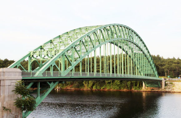 Tyngsborough MA Bridge over the Merrimac River Nashua New Hampshire