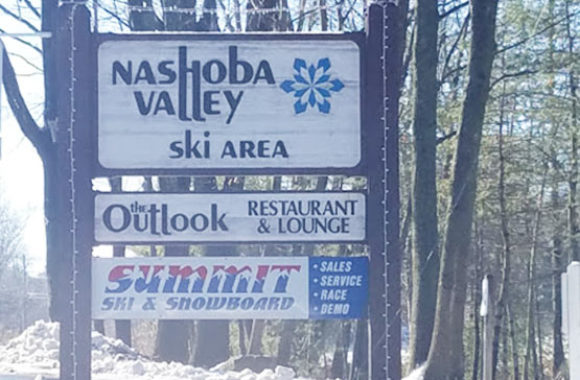 Westford MA Nashoba Valley Ski Area Sign